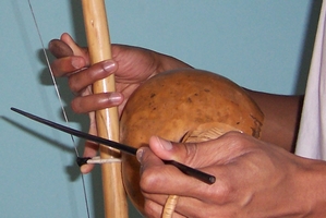 Open note of the berimbau